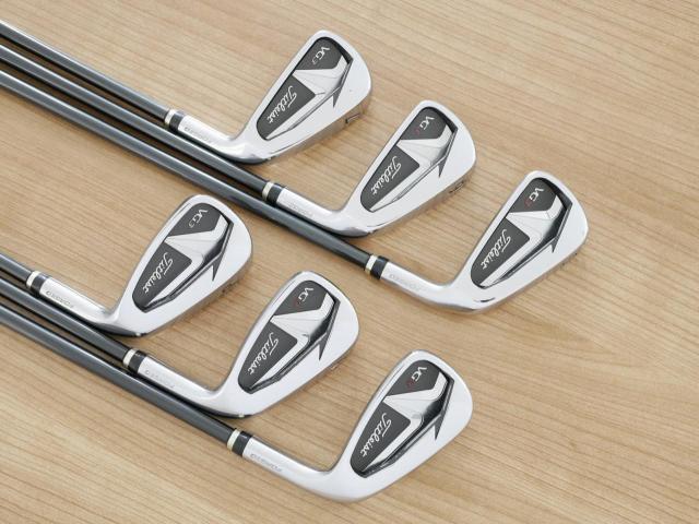 Iron set : Titleist : ชุดเหล็ก Titleist VG3 Forged (Japan Spec.) มีเหล็ก 5-Pw (6 ชิ้น) ก้านกราไฟต์ Fujikura MOTORE 6.0i Flex S