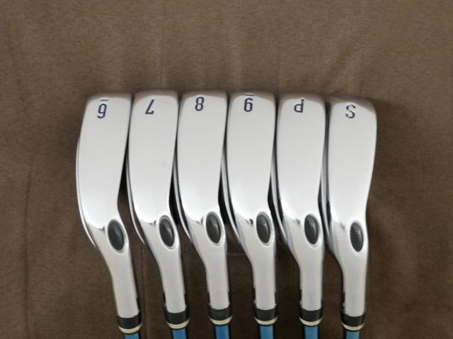 Iron set : Callaway : ชุดเหล็ก Callaway Big Bertha Beta (ใบใหญ่ ตีง่าย ไกล) มีเหล็ก 6-Pw,Sw (6 ชิ้น) ก้านเหล็ก True Temper ALLOY BLUE S200