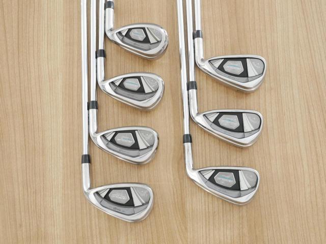 Iron set : Callaway : ชุดเหล็ก Callaway Rogue Star CF18 (ออกปี 2018 ตีง่าย ไกลมากๆ) มีเหล็ก 5-Pw,Sw (7 ชิ้น) ก้านเหล็ก NS Pro ZELOS 7 Flex S