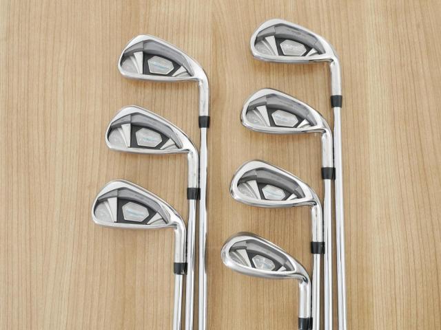 Iron set : Callaway : ชุดเหล็ก Callaway Rogue Star CF18 (ออกปี 2018 ตีง่าย ไกลมากๆ) มีเหล็ก 5-Pw,Sw (7 ชิ้น) ก้านเหล็ก NS Pro ZELOS 7 Flex S