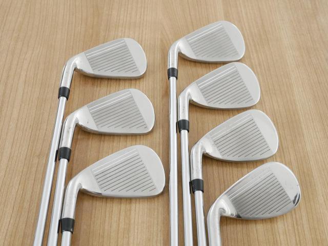 Iron set : Callaway : ชุดเหล็ก Callaway Rogue Star CF18 (ออกปี 2018 ตีง่าย ไกลมากๆ) มีเหล็ก 5-Pw,Sw (7 ชิ้น) ก้านเหล็ก NS Pro ZELOS 7 Flex S