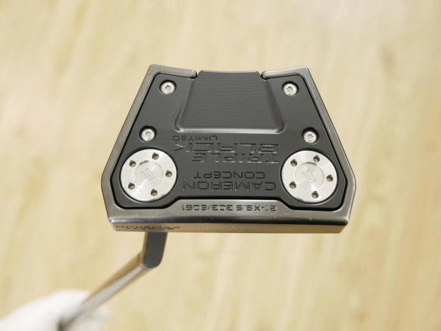 Putter : All : พัตเตอร์ Scotty Cameron Phantom X 9.5 Triple Black Limited (หายากมาก มีแค่ 6000 อันทั่วโลก) ยาว 34 นิ้ว