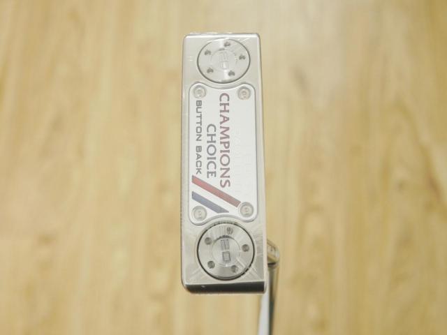 Putter : All : **ของใหม่ ยังไม่แกะพลาสติก** พัตเตอร์ Scotty Cameron Champions Choice Button Back Newport 1.5 Plus (ออกปี 2023 Limited หายาก) ยาว 33 นิ้ว