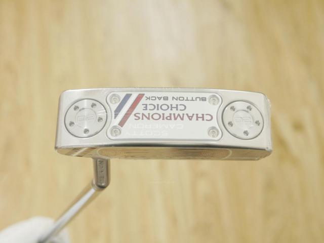 Putter : All : **ของใหม่ ยังไม่แกะพลาสติก** พัตเตอร์ Scotty Cameron Champions Choice Button Back Newport 1.5 Plus (ออกปี 2023 Limited หายาก) ยาว 33 นิ้ว