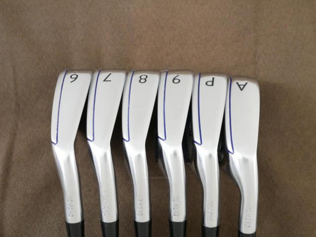 Iron set : Yamaha : ชุดเหล็ก Yamaha Inpres DriveStar (ออกปี 2023 ตีไกลที่สุด ไกลกว่าเหล็กทั่วไป 2 เบอร์ หน้าเด้งมากๆ) มีเหล็ก 6-Pw,Aw (6 ชิ้น) ก้านกราไฟต์ Fujikura Speeder NX M423i Flex R