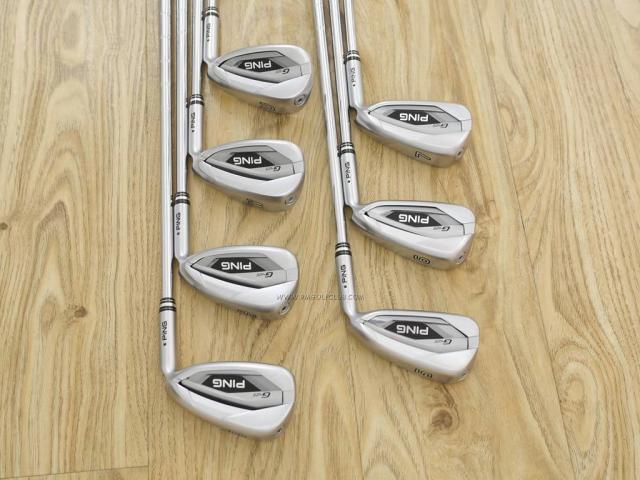 Iron set : Ping : ชุดเหล็ก Ping G425 (รุ่นล่าสุด ออกปี 2020 Japan Spec. ใบใหญ่ ง่าย ไกล) มีเหล็ก 5-Pw,Aw (7 ชิ้น) ก้านเหล็ก NS Pro 950 Neo Flex S