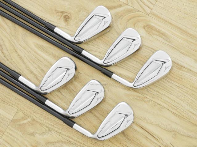 Iron set : Mizuno : ชุดเหล็ก Mizuno JPX 919 Hot Metal (ปี 2020 ตัวท๊อป ใบใหญ่ ไกล หน้าเด้ง) มีเหล็ก 5-Pw (6 ชิ้น) ก้านกราไฟต์ Flex SR