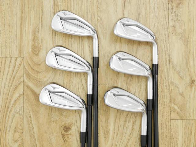 Iron set : Mizuno : ชุดเหล็ก Mizuno JPX 919 Hot Metal (ปี 2020 ตัวท๊อป ใบใหญ่ ไกล หน้าเด้ง) มีเหล็ก 5-Pw (6 ชิ้น) ก้านกราไฟต์ Flex SR