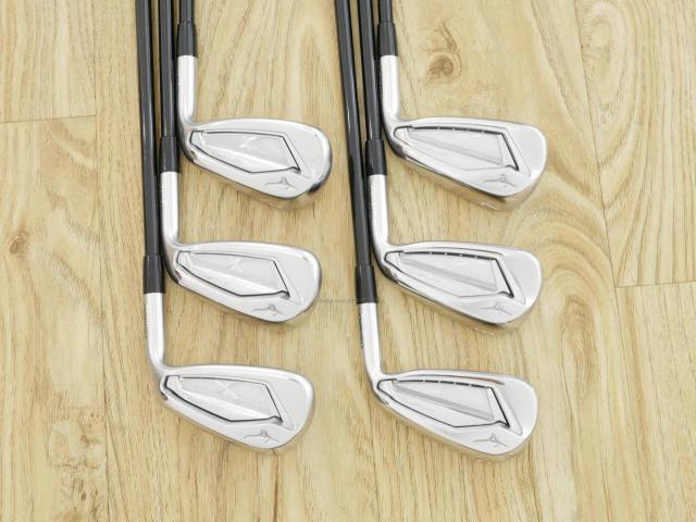 Iron set : Mizuno : ชุดเหล็ก Mizuno JPX 919 Hot Metal (ปี 2020 ตัวท๊อป ใบใหญ่ ไกล หน้าเด้ง) มีเหล็ก 5-Pw (6 ชิ้น) ก้านกราไฟต์ Flex SR