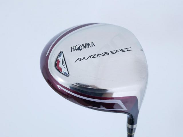 Driver : Honma : Honma Amazing Spec 480 (รุ่นใหม่ หน้าเด้งเกินกฏ หัวขนาด 480cc.) Loft 11.5 ก้าน Amazing Spec Feather & Feather Flex R