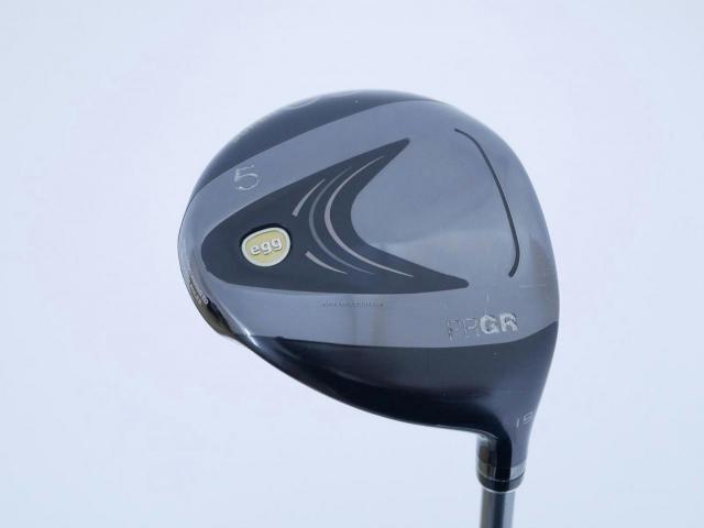 Fairway Wood : PRGR : หัวไม้ 5 PRGR Super Egg (รุ่นล่าสุด ปี 2022 หน้าเด้งเกินกฏ COR 0.84 หายากมาก) Loft 19 ก้าน M-35 Flex R2