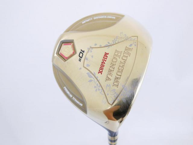 Driver : Other Brand : ไดรเวอร์ Mutsumi Honma MH488X (หัวขนาด 488cc. หน้าเด้งเกินกฏ) Loft 10.5 Flex R