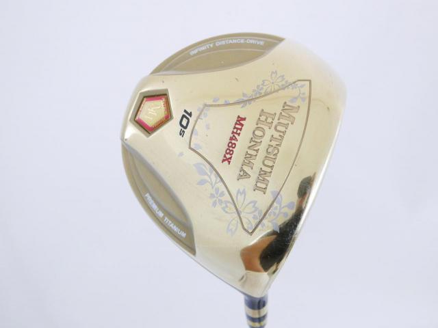 Driver : Other Brand : ไดรเวอร์ Mutsumi Honma MH488X (หัวขนาด 488cc. หน้าเด้งเกินกฏ) Loft 10.5 Flex R