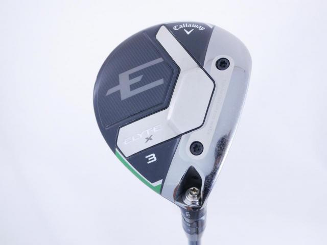 Fairway Wood : callaway : หัวไม้ 3 Callaway ELYTE X (ออกปี 2025) Loft 15 ก้าน Fujikura VENTUS 5 Flex S