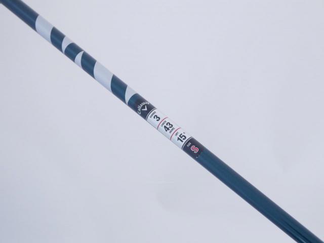 Fairway Wood : callaway : หัวไม้ 3 Callaway Paradym AI Smoke MAX D (ออกปี 2024 Japan Spec.) Loft 15 ก้าน Fujikura VENTUS 5 Flex S