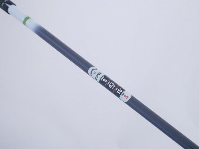 Fairway Wood : callaway : หัวไม้ 3 Callaway EPIC Speed (รุ่นปี 2021) Loft 15 ก้าน Mitsubishi Diamana 50 Flex S