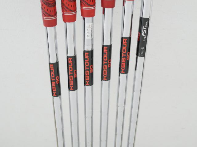 Iron set : Mizuno : ชุดเหล็ก Mizuno MP-57 (Forged) มีเหล็ก 5-Pw (6 ชิ้น) ก้านเหล็ก KBS Tour 90 Flex S