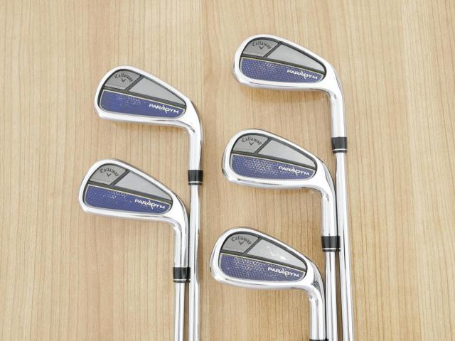 Iron set : Callaway : ชุดเหล็ก Callaway Paradym (รุ่นปี 2023 Japan Spec.) มีเหล็ก 6-Pw (5 ชิ้น) ก้านเหล็ก NS Pro 950 NEO Flex S