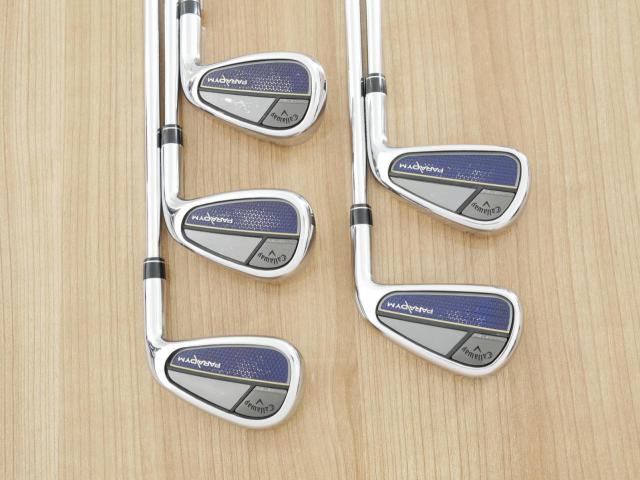 Iron set : Callaway : ชุดเหล็ก Callaway Paradym (รุ่นปี 2023 Japan Spec.) มีเหล็ก 6-Pw (5 ชิ้น) ก้านเหล็ก NS Pro 950 NEO Flex S