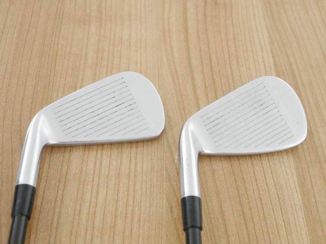 Iron set : Taylormade : ชุดเหล็ก Taylormade P790 (ตัวท้อปสุด ปี 2018) มีเหล็ก 6-Pw (5 ชิ้น) ก้านกราไฟต์ Tour AD AD-75 Flex R