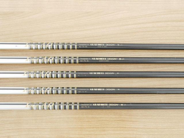 Iron set : Taylormade : ชุดเหล็ก Taylormade P790 (ตัวท้อปสุด ปี 2018) มีเหล็ก 6-Pw (5 ชิ้น) ก้านกราไฟต์ Tour AD AD-75 Flex R