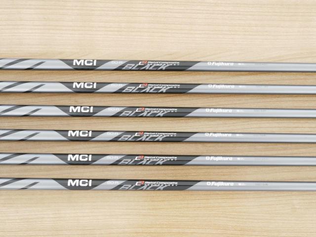 Iron set : Fourteen : ชุดเหล็ก Fourteen PC-3 (ปี 2022 ตีง่าย หน้าเด้ง) มีเหล็ก 5-Pw (6 ชิ้น) ก้านกราไฟต์ Fujikura MCI Black 60 Flex R
