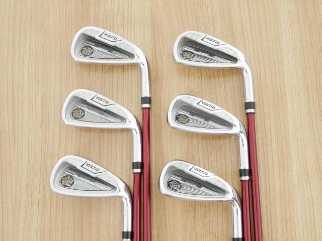 Iron set : Katana : ชุดเหล็ก Katana Voltio NINJA Silver (ปี 2018 หน้าเด้ง ตีไกล) มีเหล็ก 6-Pw,Aw (6 ชิ้น) ก้านกราไฟต์ Fujikura Speeder 561 Flex R