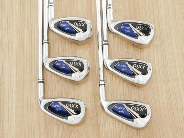 Iron set : XXIO : ชุดเหล็ก XXIO 8 (ใบใหญ่ ตีง่าย ไกล) มีเหล็ก 5-Pw (6 ชิ้น) ก้านเหล็ก NS Pro 900 Flex R