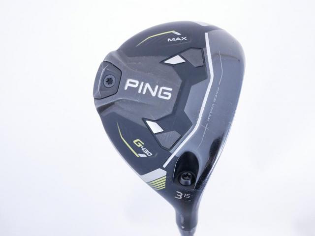 Fairway Wood : Ping : หัวไม้ 3 Ping G430 MAX (ปี 2024) Loft 15 ก้าน Ping Alta J CB Flex SR