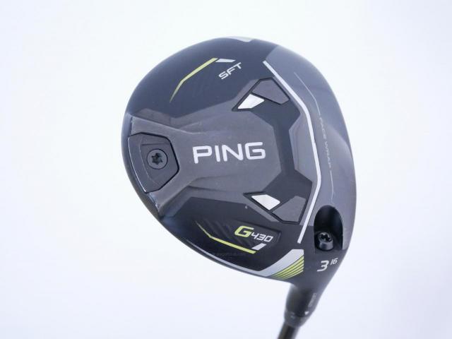 Fairway Wood : Ping : หัวไม้ 3 Ping G430 SFT (รุ่นปี 2023) Loft 16 ก้าน Ping Alta J CB Flex R