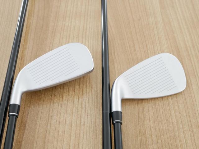 Iron set : PRGR : ชุดเหล็กกระเทย PRGR Super Egg Evolution (รุ่นล่าสุด ออกปี 2024 ตัวท๊อปสุด หน้าเด้งเกินกฏ ใช้แข่งไม่ได้ ตีไกลมากๆ) มีเหล็ก 5-Pw,Aw (7 ชิ้น) ก้านกราไฟต์ Flex SR (M-40)