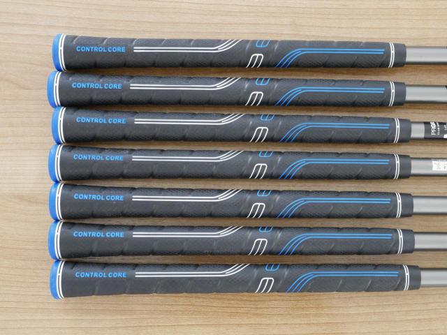 Iron set : PRGR : ชุดเหล็กกระเทย PRGR Super Egg Evolution (รุ่นล่าสุด ออกปี 2024 ตัวท๊อปสุด หน้าเด้งเกินกฏ ใช้แข่งไม่ได้ ตีไกลมากๆ) มีเหล็ก 5-Pw,Aw (7 ชิ้น) ก้านกราไฟต์ Flex SR (M-40)