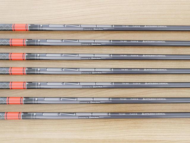 Iron set : Taylormade : ชุดเหล็ก Taylormade Stealth (ออกปี 2022 Japan Spec.) มีเหล็ก 6-Pw,Aw,Sw (7 ชิ้น) ก้านกราไฟต์ Mitsubishi Tensei TM60 Flex S