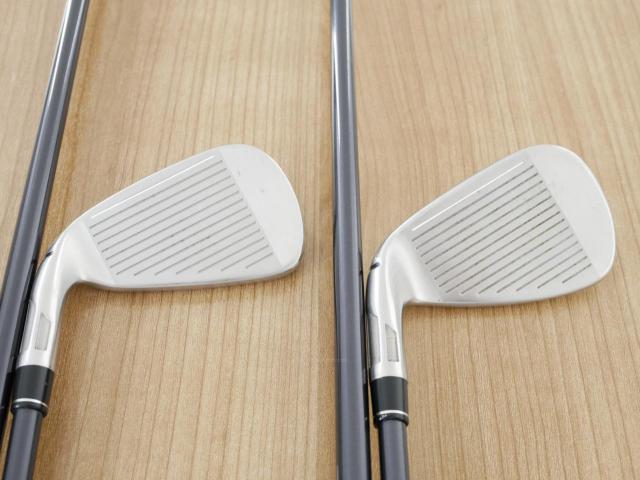 Iron set : Taylormade : ชุดเหล็ก Taylormade Stealth (ออกปี 2022 Japan Spec.) มีเหล็ก 6-Pw,Aw,Sw (7 ชิ้น) ก้านกราไฟต์ Mitsubishi Tensei TM60 Flex S