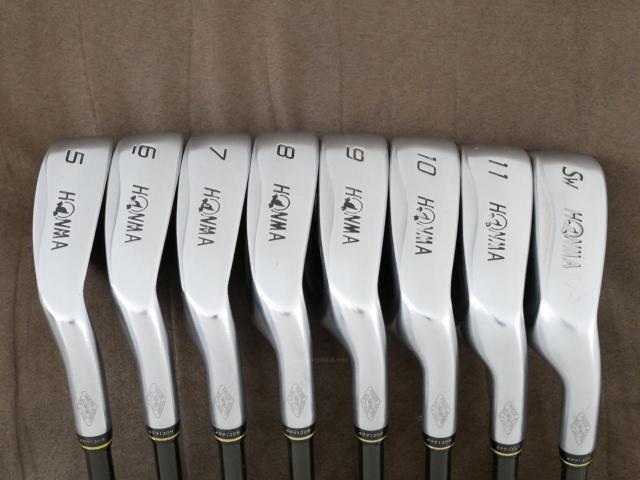 Iron set : Honma : ชุดเหล็ก Honma Beres MG602 (เหมาะกับซีเนียร์) มีเหล็ก 5-11,Sw (8 ชิ้น) ก้าน ARMRQ UD45 Flex R (2 ดาว)