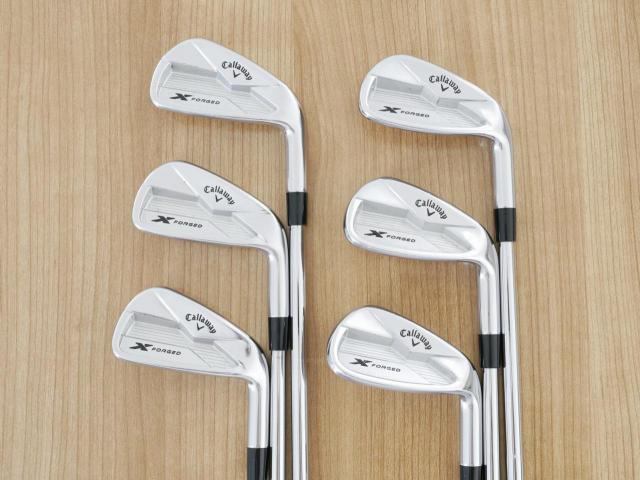 Iron set : Callaway : ชุดเหล็ก Callaway X Forged (ปี 2019) มีเหล็ก 5-Pw (6 ชิ้น) ก้านเหล็ก Dynamic Gold X100