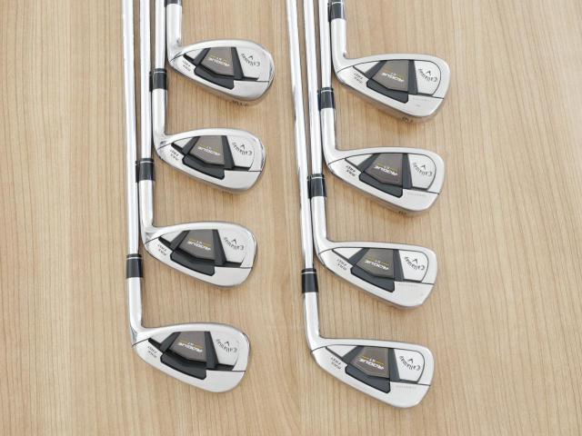 Iron set : Callaway : ชุดเหล็ก Callaway Rogue ST Max Fast (ออกปี 2022 ตีง่ายที่สุด ไกลสุดของ Callaway) มีเหล็ก 6-Pw,Aw,Gw,Sw (8 ชิ้น) ก้านเหล็ก NS Pro 850 NEO Flex S