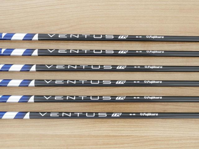 Iron set : Taylormade : ชุดเหล็ก Taylormade Qi (รุ่นล่าสุด ออกปี 2024 Japan Spec.) มีเหล็ก 6-Pw,Aw (6 ชิ้น) ก้านกราไฟต์ Fujikura VENTUS TR 6 Flex R