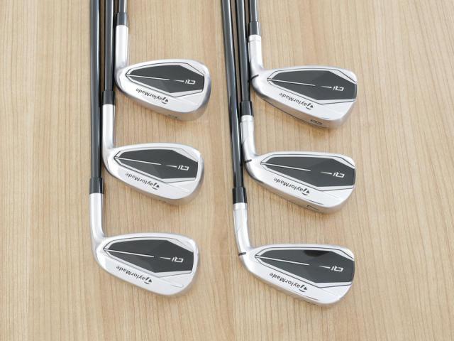 Iron set : Taylormade : ชุดเหล็ก Taylormade Qi (รุ่นล่าสุด ออกปี 2024 Japan Spec.) มีเหล็ก 6-Pw,Aw (6 ชิ้น) ก้านกราไฟต์ Fujikura VENTUS TR 6 Flex R
