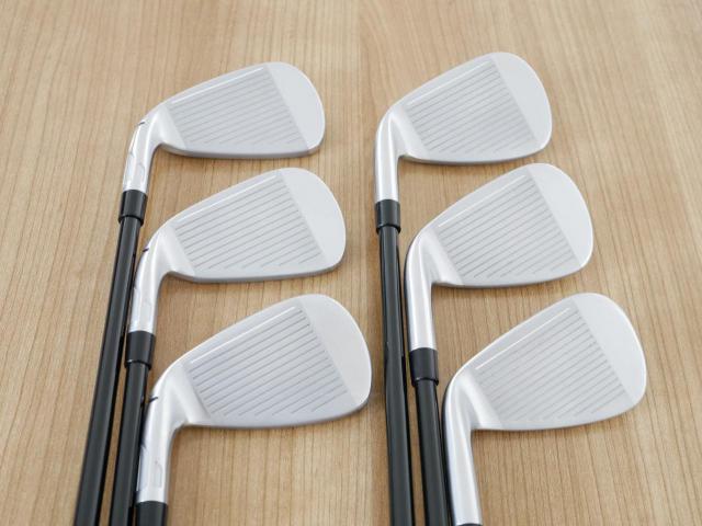 Iron set : Taylormade : ชุดเหล็ก Taylormade Qi (รุ่นล่าสุด ออกปี 2024 Japan Spec.) มีเหล็ก 6-Pw,Aw (6 ชิ้น) ก้านกราไฟต์ Fujikura VENTUS TR 6 Flex R