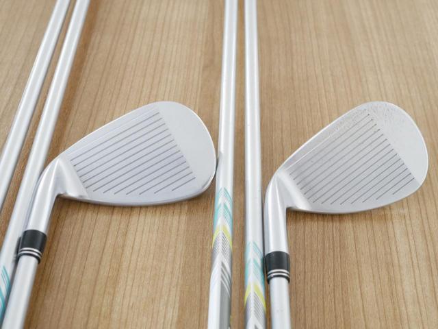 Lady club : All : ชุดเหล็ก Bridgestone J615 CL (ใบใหญ่ ตีง่ายมาก) มีเหล็ก 7-Pw,Aw,Sw (6 ชิ้น) ก้านกราไฟต์ Flex L