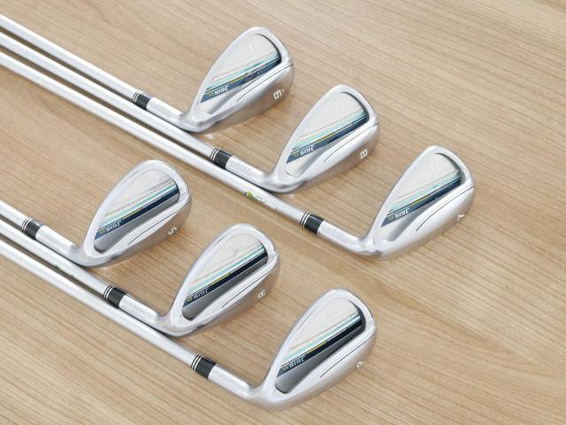 Lady club : All : ชุดเหล็ก Bridgestone J615 CL (ใบใหญ่ ตีง่ายมาก) มีเหล็ก 7-Pw,Aw,Sw (6 ชิ้น) ก้านกราไฟต์ Flex L