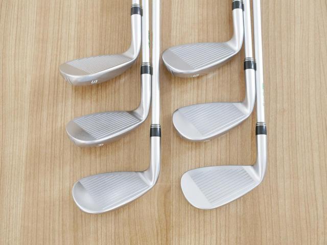 Lady club : All : ชุดเหล็ก Bridgestone J615 CL (ใบใหญ่ ตีง่ายมาก) มีเหล็ก 7-Pw,Aw,Sw (6 ชิ้น) ก้านกราไฟต์ Flex L