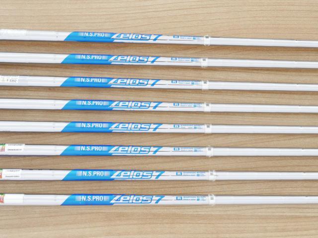 Iron set : Maruman : ชุดเหล็ก Maruman Shuttle NX-1 (ออกปี 2018 หน้าเด้งสุดๆ โกงสุดๆ เหล็ก 7 Loft 27) มีเหล็ก 6-Pw,Pa,Aw,Sw (8 ชิ้น) ก้านเหล็ก NS Pro Zelos 7 Flex R