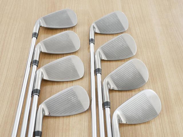 Iron set : Maruman : ชุดเหล็ก Maruman Shuttle NX-1 (ออกปี 2018 หน้าเด้งสุดๆ โกงสุดๆ เหล็ก 7 Loft 27) มีเหล็ก 6-Pw,Pa,Aw,Sw (8 ชิ้น) ก้านเหล็ก NS Pro Zelos 7 Flex R