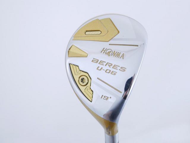 Fairway Wood : Honma : **ก้าน 4 ดาว** ไม้กระเทย Honma Beres U-06 (ออกปี 2018) Loft 19 ก้าน ARMRQ X (47) Flex R (4 ดาว)