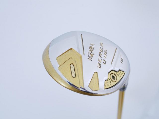 Fairway Wood : Honma : **ก้าน 4 ดาว** ไม้กระเทย Honma Beres U-06 (ออกปี 2018) Loft 19 ก้าน ARMRQ X (47) Flex R (4 ดาว)