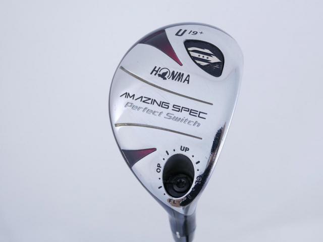 Fairway Wood : Honma : **ก้าน 3 ดาว** ไม้กระเทย Honma Amazing Spec PerfectSwitch Loft 19 ก้าน ARMRQ 6 FLex S (3 ดาว)