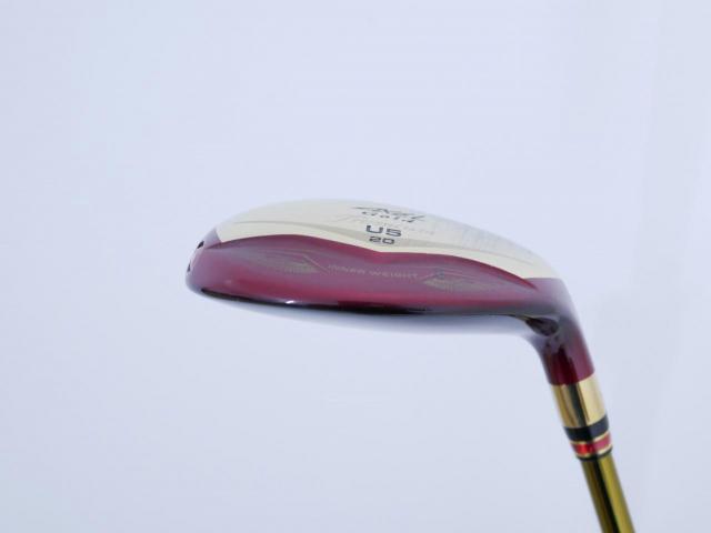 Fairway Wood : Tsuruya : ไม้กระเทย Tsuruya AXEL Gold Premium IV (รุ่นปี 2021 ตัวท๊อป ของใหม่ 2 หมื่นกว่า) Loft 20 Flex S