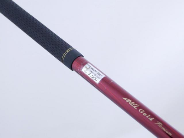 Fairway Wood : Tsuruya : ไม้กระเทย Tsuruya AXEL Gold Premium IV (รุ่นปี 2021 ตัวท๊อป ของใหม่ 2 หมื่นกว่า) Loft 20 Flex S